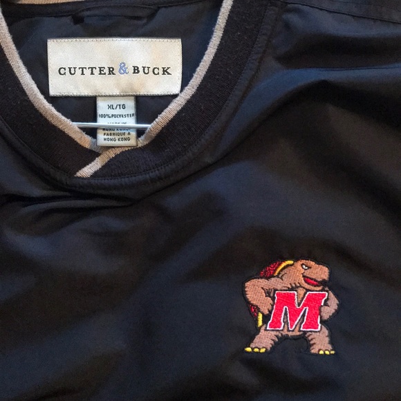Maryland Terrapins Cutter & Buck Windbreaker - Picture 3 of 5